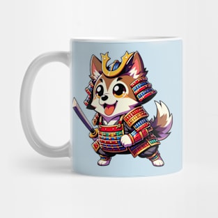 Samurai dog Mug